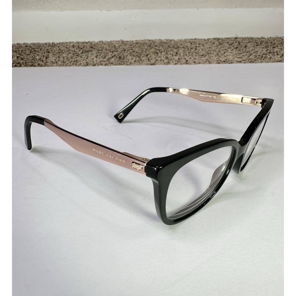 Marc Jacobs Eyeglasses, Frames Only, Marc 207 2M2, 51-17-140, Black/Copper